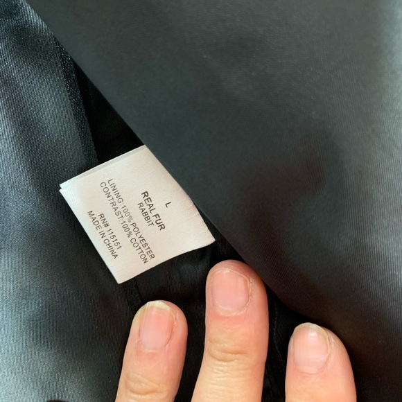 Rabbit fur vest - Picture 3 of 6